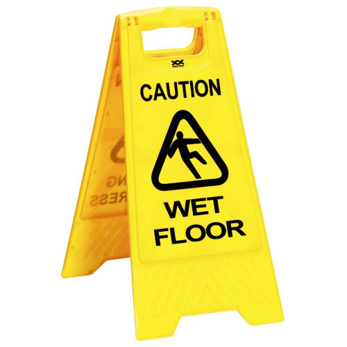 Hoiatusmärk märjale ja libedale põrandale